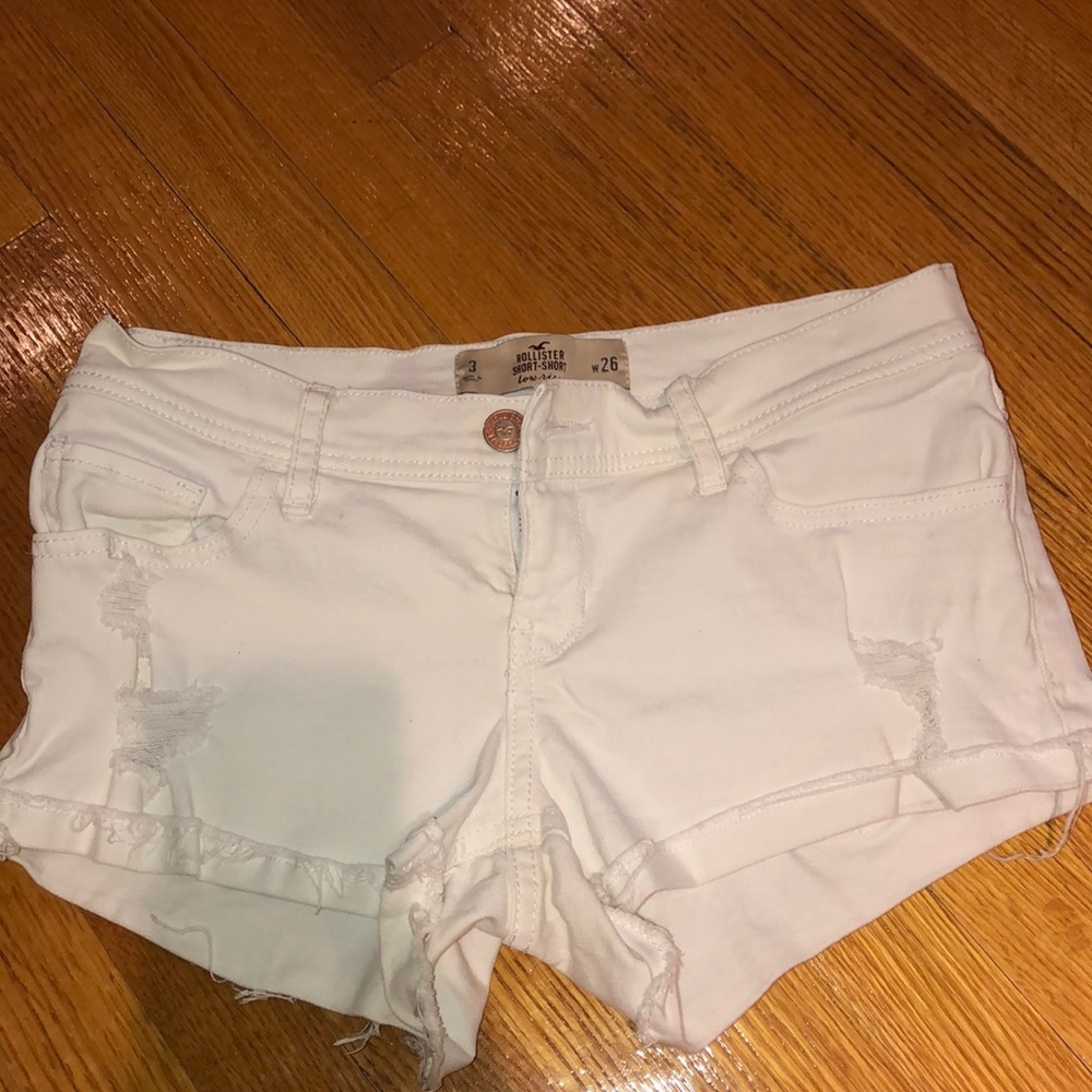 White shorts